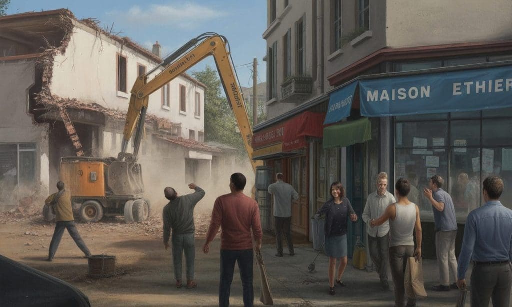 découvrez les impacts locaux de la démolition autour de maison ethier, ses retombées économiques et les réactions des communautés concernées.