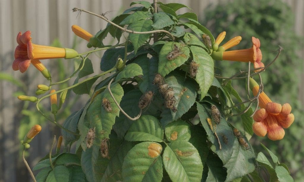 apprenez à identifier et à soigner les maladies, parasites et problèmes fréquents de la bignone pour assurer une reprise saine et une croissance optimale.