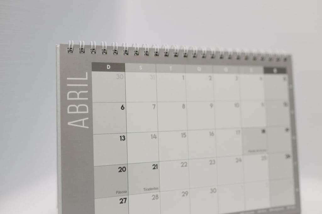 calendrier bureau france