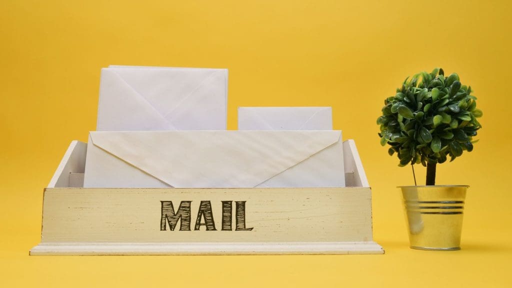 enveloppes courrier domicile