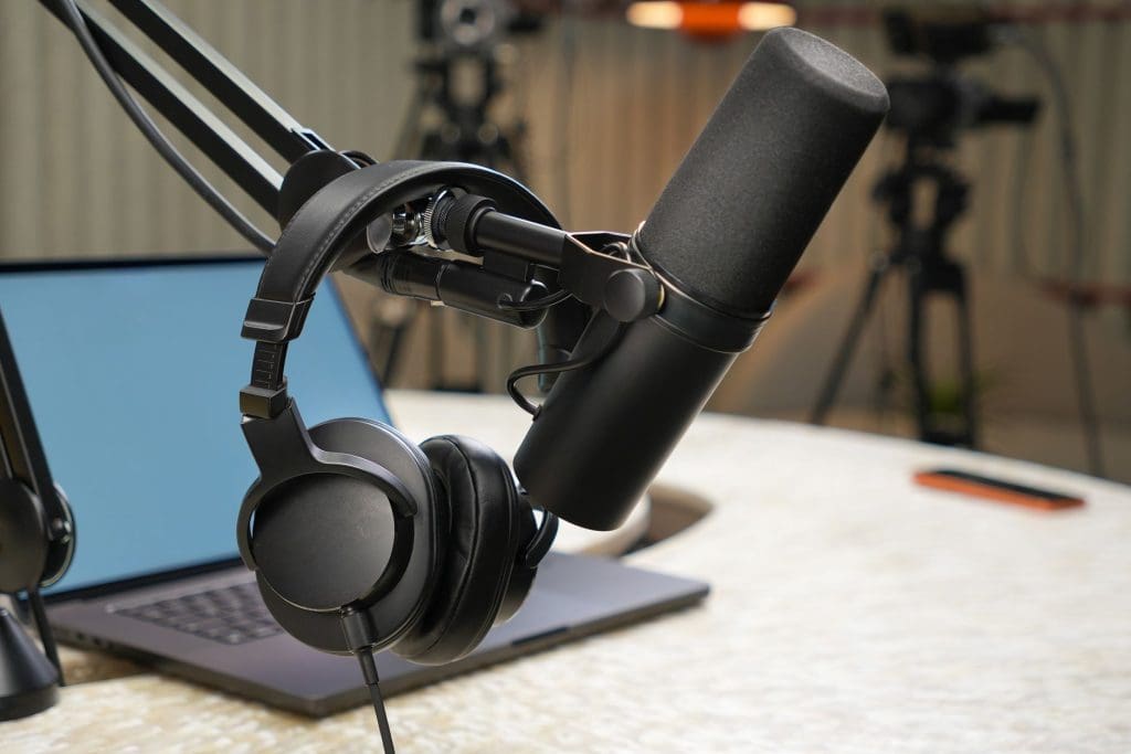 studio podcast micro