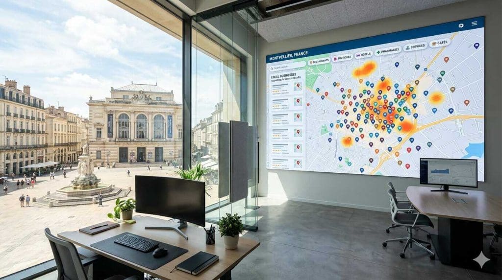 Illustration pour agence seo montpellier